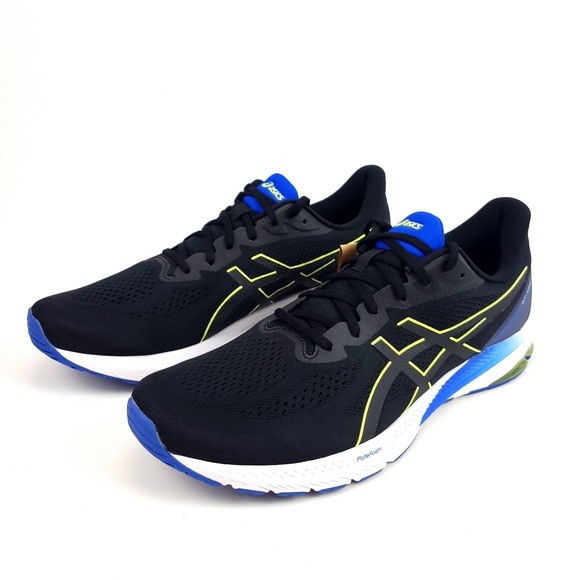 Asics GT-1000 12 Mens Shoes Size 14 Color Black/Glow Yellow New